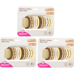 Sensory Linkets, Set of 3 - Boho colors