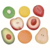 Sensory Outdoor Play Stones Fruit Set of 8