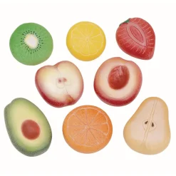 Sensory Outdoor Play Stones Fruit Set of 8