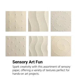 Sensory Paper Assorted 36 sheets