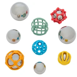 Sensory Reflective Sound Balls with Silisoft Flexi-Balls - Kit of 12
