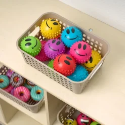 Sensory Smile Face Knobby Balls - 12 balls