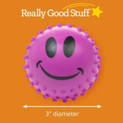 Sensory Smile Face Knobby Balls - 12 balls