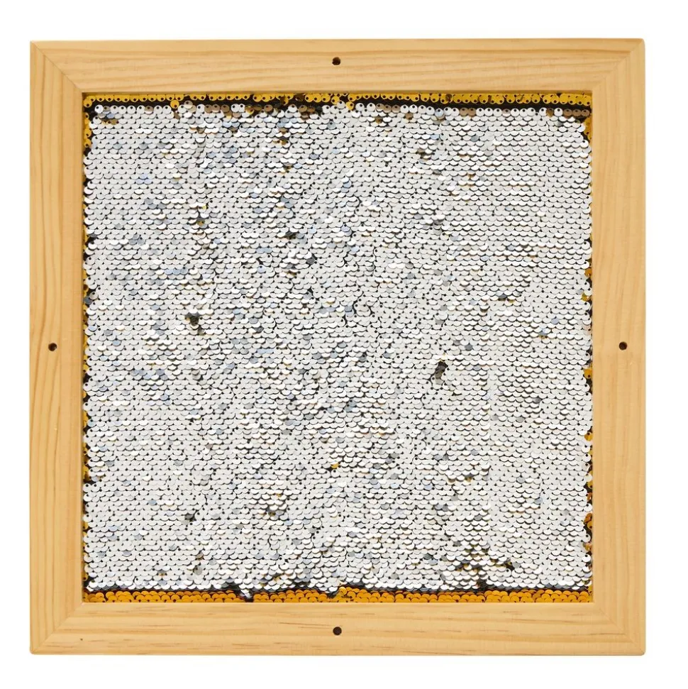 Sequin Motor Skills Frame- Gold