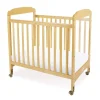 Serenity™ Adjustable Clear View Crib Natural