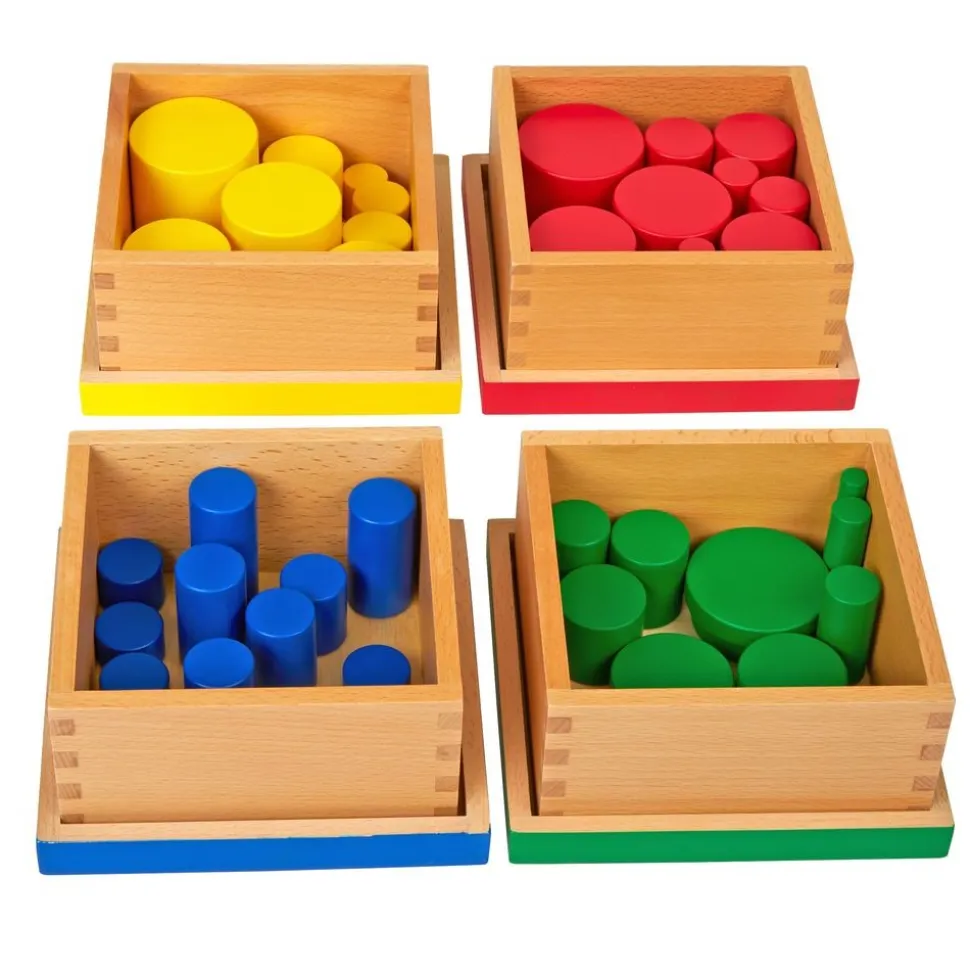 Set of Knobless Cylinders
