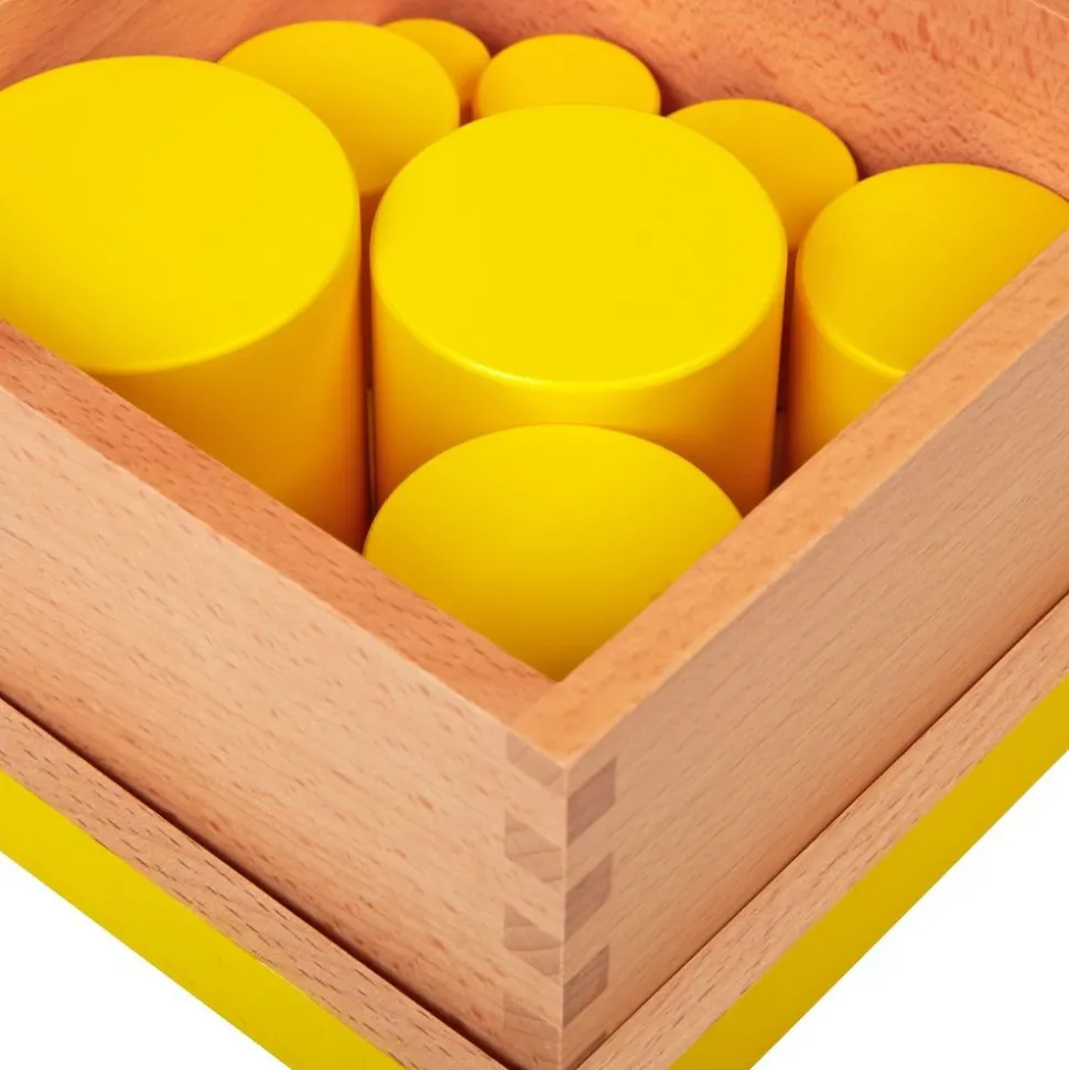 Set of Knobless Cylinders