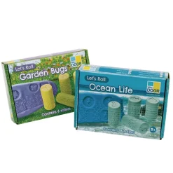Set of Ocean Life and Garden Bug Stamper Rollers