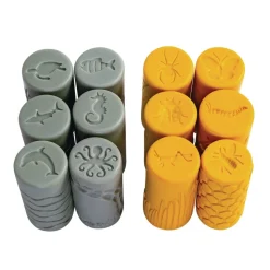 Set of Ocean Life and Garden Bug Stamper Rollers