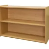 2-Shelf Storage Unit, 30"H - Maple/Maple, Assembled