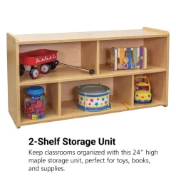 2-Shelf Storage Unit, 24