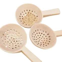 Short Handle Holey Spoons - Pack of 3