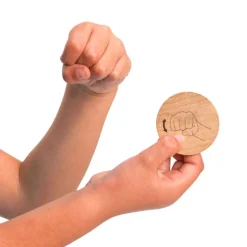 Sign Language Beechwood Disks - Set of 42