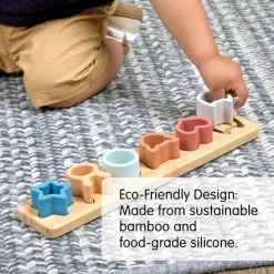 Simply Silicone Bamboo 6-Piece Sorter