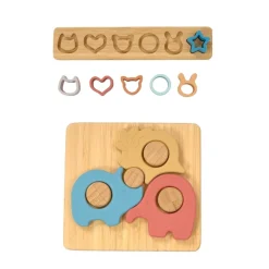 Simply Silicone Bamboo & Silicone Kit of 2