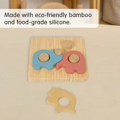 Simply Silicone Bamboo & Silicone Kit of 2