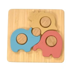 Simply Silicone Bamboo & Silicone Kit of 2