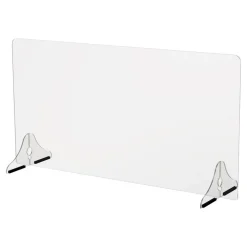 30” Single Panel Sneeze Guard