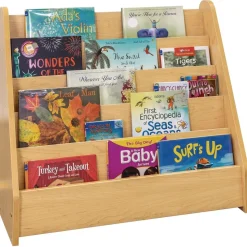 Single-Sided Book Display - Maple/Maple, Assembled