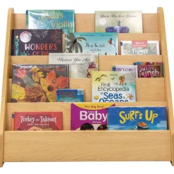 Single-Sided Book Display - Maple/Maple, Assembled