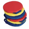 Single Student Round Sit Upons, Easy to Clean and Disinfect - Set of 6