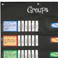 Small Group Management Pocket Chart™ - 1 pocket chart set