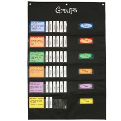 Small Group Management Pocket Chart™ - 1 pocket chart set