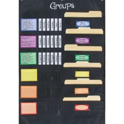 Small Group Management Pocket Chart™ - 1 pocket chart set