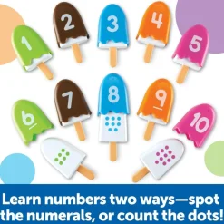 Smart Snacks® Number Pops - 10 pieces