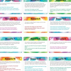 Social Skills Discussion Cards - Set of 20