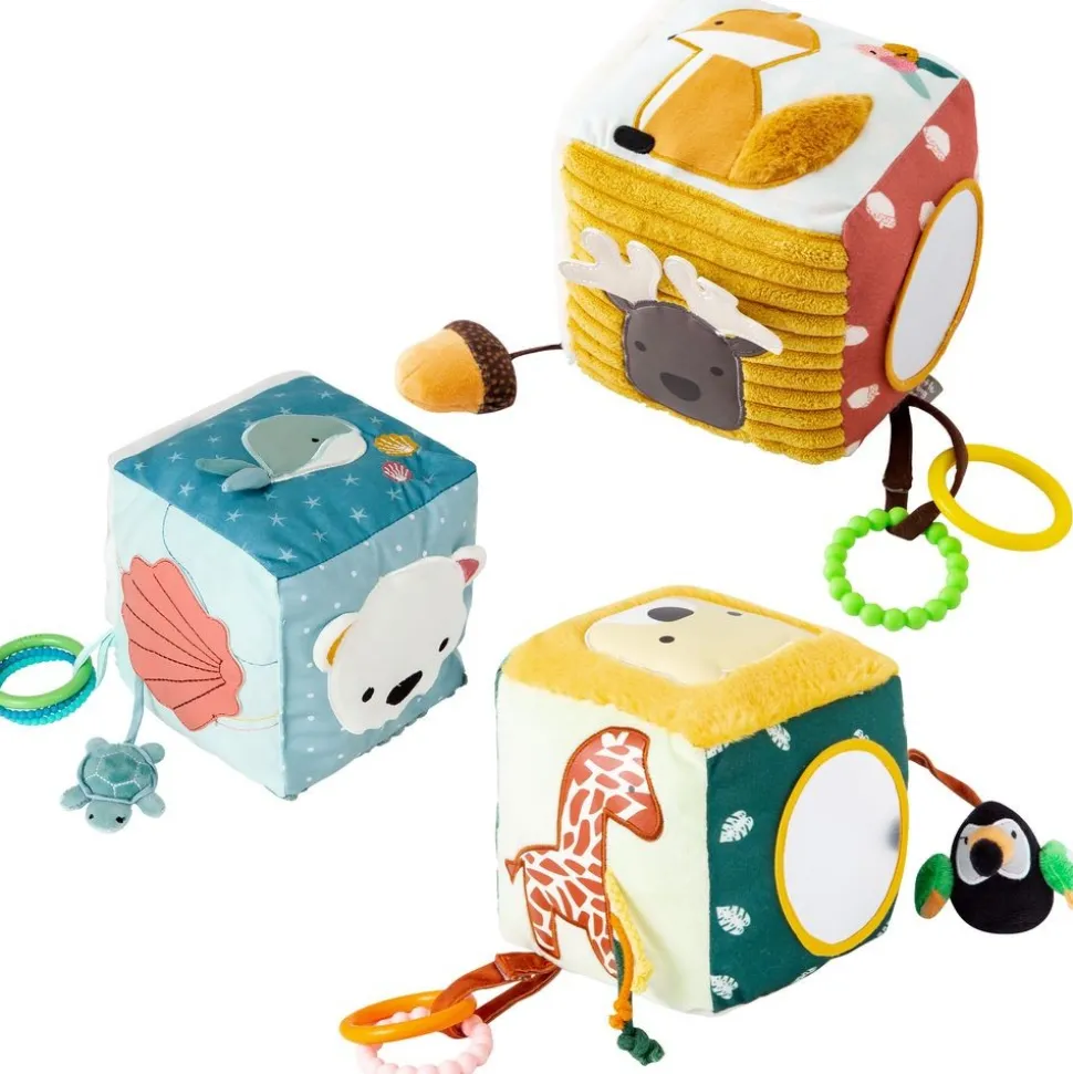 Soft Activity Cubes, Set of 3