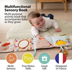 Soft 2-in-1 Activity Book - Dino