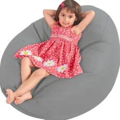 SoftScape Dew Drop Bean Bag - Gray