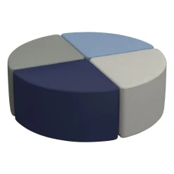 SoftScape Pie Ottoman 12