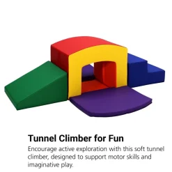 SoftScape Playtime Tunnel Climber Plus - Assorted