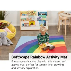 SoftScape Rainbow Activity Mat - Assorted