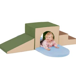 SoftScape Single Tunnel Plus Climber - Earthtone