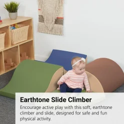 SoftScape Swoop and Slide Climber - Earthtone
