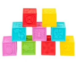 Soft Squeak Blocks - Set of 9