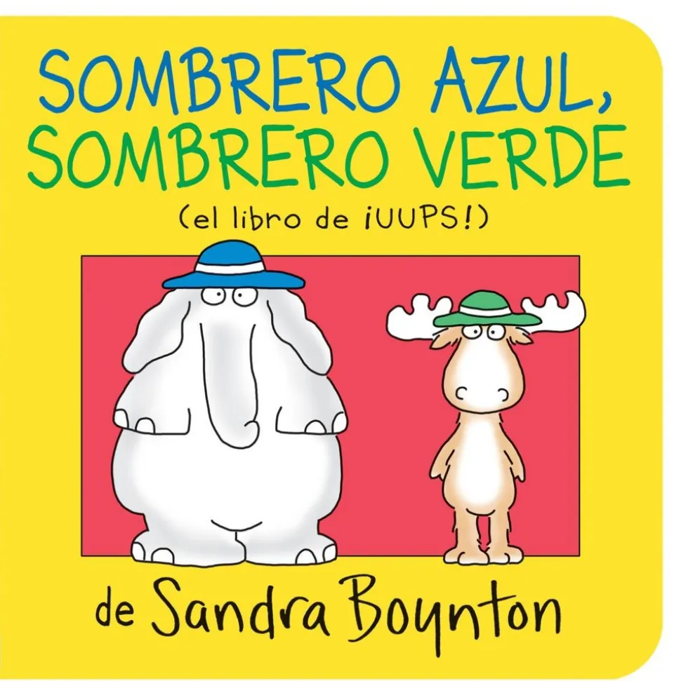 Sombrero Azul, Sombrero Verde - Board Book
