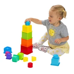 Sort & Learn Animal Stacking Blocks Set
