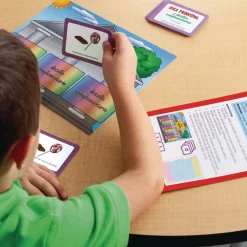 Spanish Main Idea and Supporting Details Sort and Write Level 1 Literacy Center