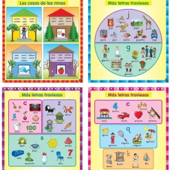 Spanish Sounds, Syllables, And More Flip Chart (Sonidos, sílabas y más) - 1 flip chart