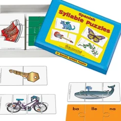 Spanish Syllable Puzzles - 1 Set