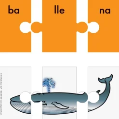 Spanish Syllable Puzzles - 1 Set