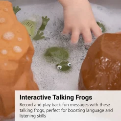 Speaking and Listening Recordable Talking Frogs