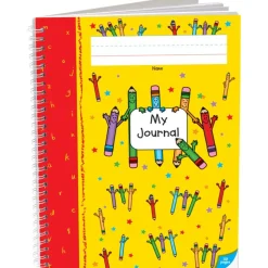 Spiral Draw and Write Journals (Pencil Cover) - 6 Pack