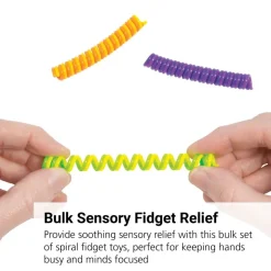 Spiral Fidget Toys - 144 Pieces