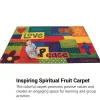Spiritual Fruit 6' x 9' Rectangle Kids Value PLUS Carpet