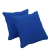 15" Square Indoor/Outdoor Pillow, 2 Pack - Blue